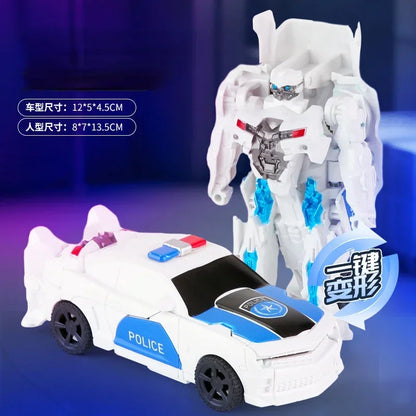 Transformation Robot Toy Car – One-Step Dino Action Hero