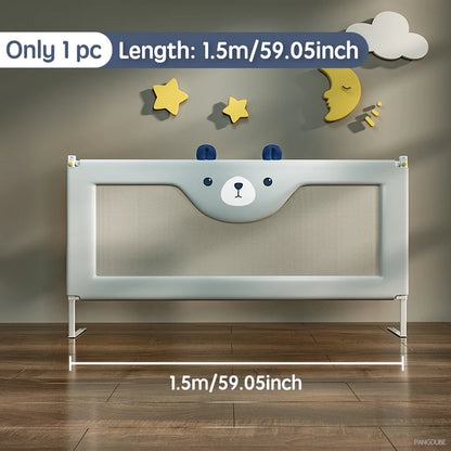 Baby Bed Guard Rail for Safer Sleep & Fall Protection
