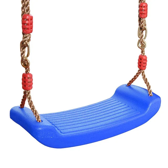 Kids Swing with Adjustable Ropes for Indoor & Outdoor Fun