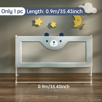Baby Bed Guard Rail for Safer Sleep & Fall Protection