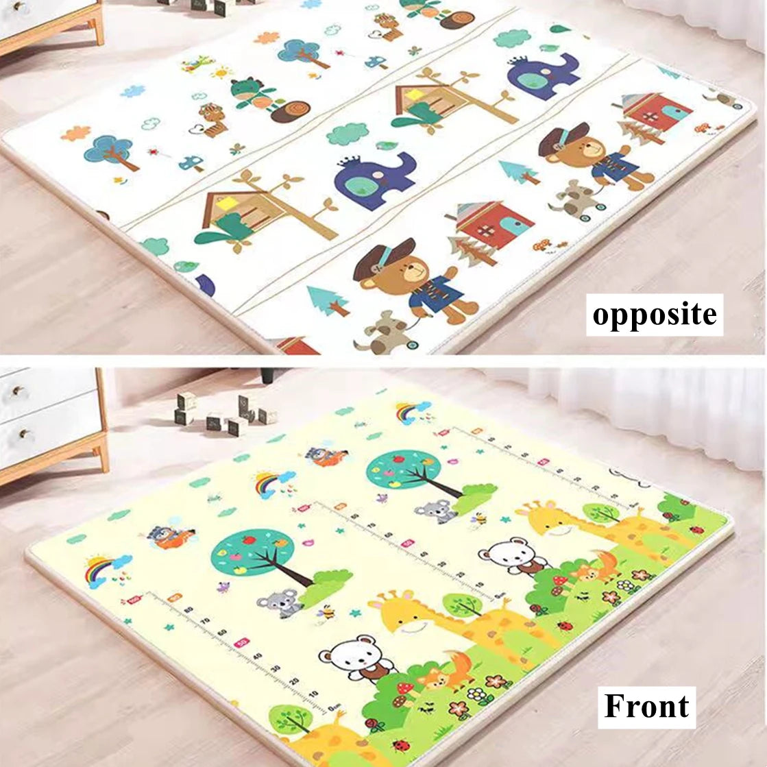 Foldable Foam Baby Play Mat – Extra Thick & Safe Crawling Rug