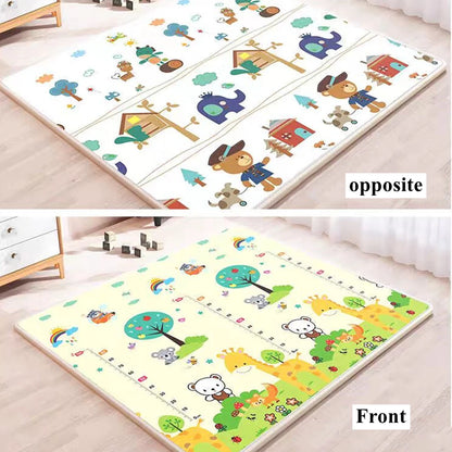 Foldable Foam Baby Play Mat – Extra Thick & Safe Crawling Rug