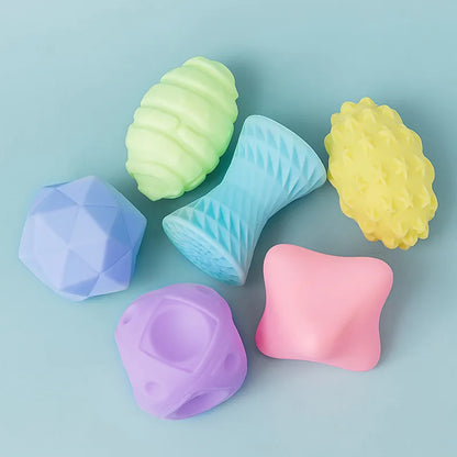 Textured Baby Sensory Balls – Soft Tactile Development Set