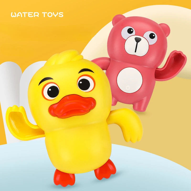 Baby Bath Toy – Wind-Up Swimming Cartoon Animal Fun