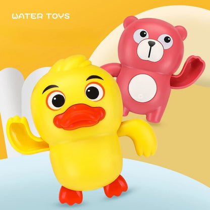 Baby Bath Toy – Wind-Up Swimming Cartoon Animal Fun