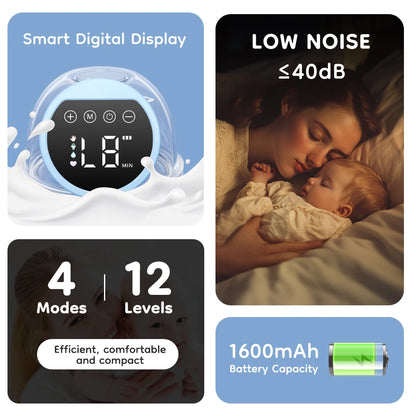 Wearable Electric Breast Pump – Hands-Free & Comfortable