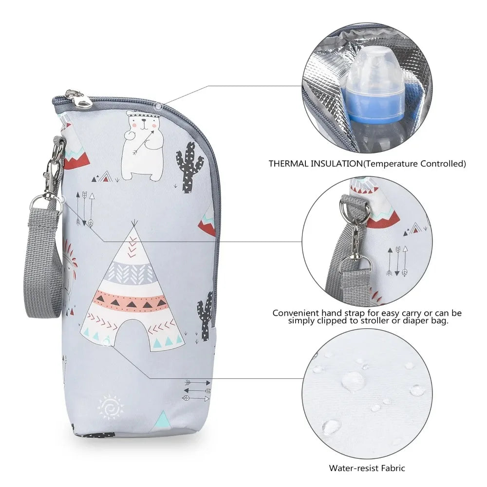 Baby Bottle Warmer Bag – Portable & Insulated
