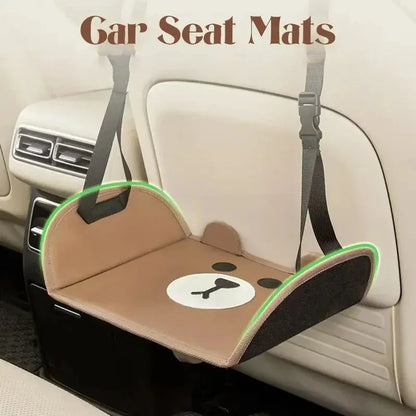 Car Rear Seat Foot Hammock for Comfortable Travel Support