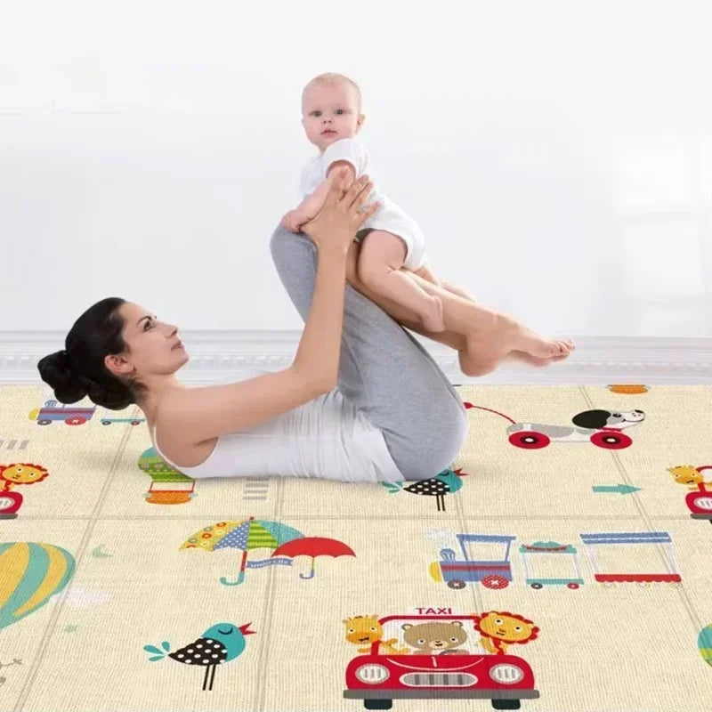 Foldable Baby Play Mat – Waterproof, Soft & Outdoor Safe