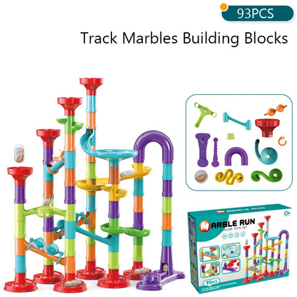 Marble Run Building Blocks Set – Creative STEM Fun