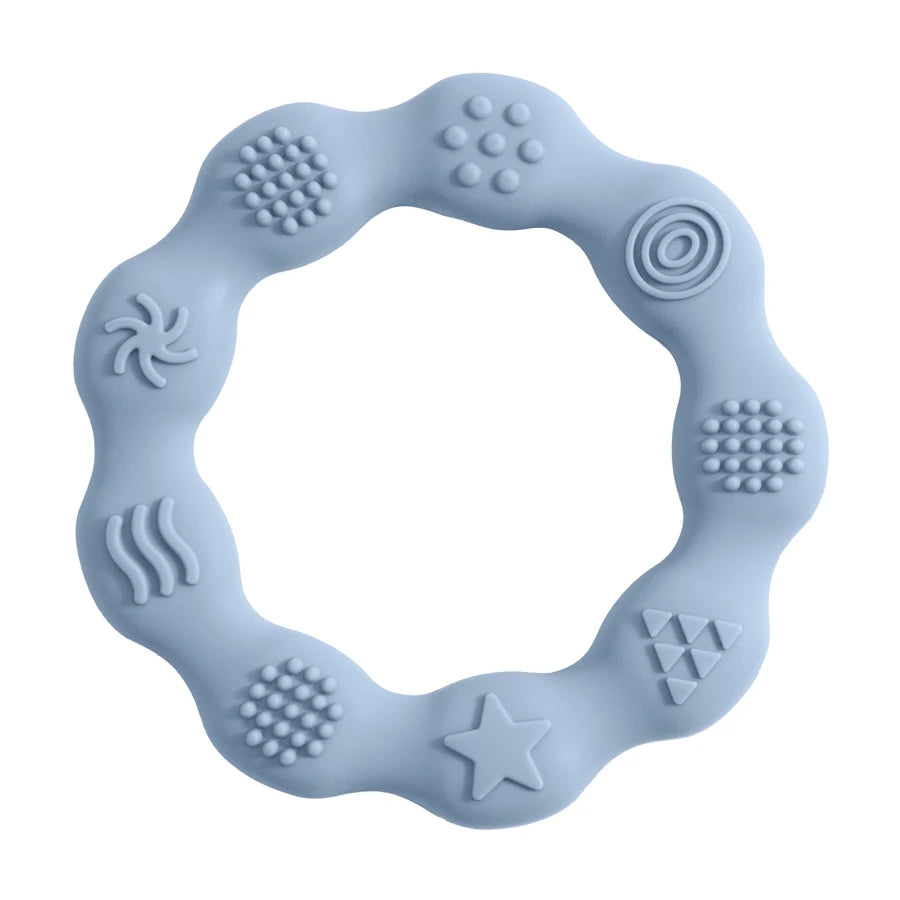 Baby Silicone Teether Toy – Soothing Relief & Healthy Gums