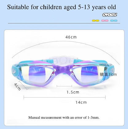 Kids Swimming Goggles with Anti-Fog & UV Protection