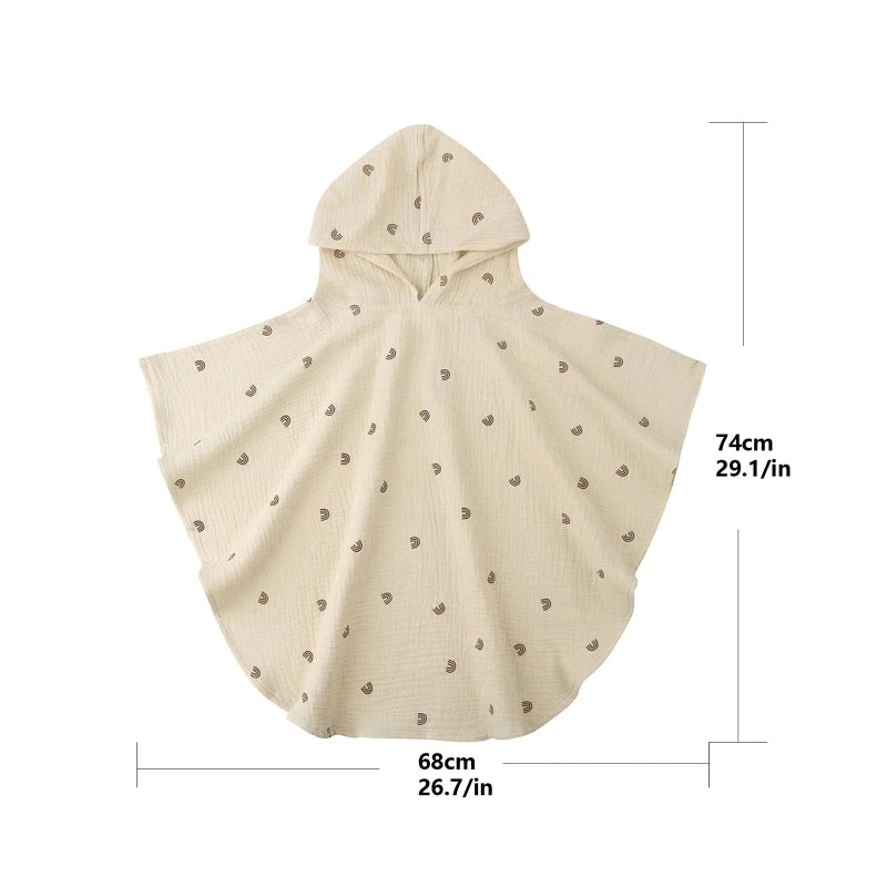 Baby Hooded Towel – Soft, Absorbent & Quick-Dry Comfort