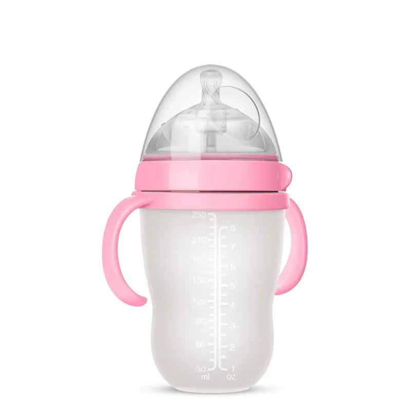Baby Nano-Silicone Bottle – Breastmilk-Like Soft Feeding