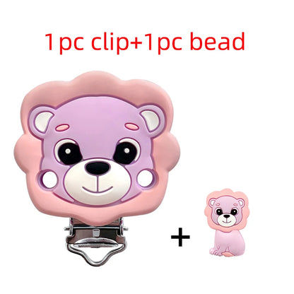 BPA-Free Animal Silicone Teether Set – Safe & Fun Relief