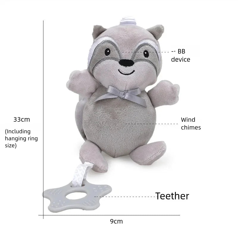 Baby Sensory Hanging Rattle – Soft Plush Learning Toy