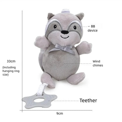 Baby Sensory Hanging Rattle – Soft Plush Learning Toy
