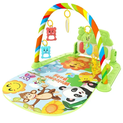 Baby Activity Gym with Musical Play Mat for Early Learning