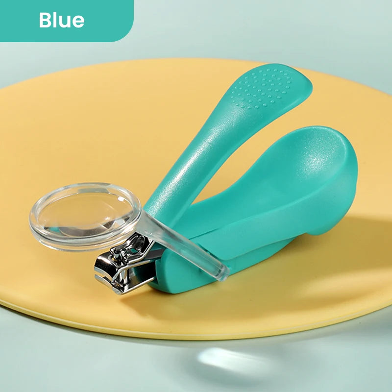 Infant Baby Nail Clippers with Magnifier for Safe Trimming