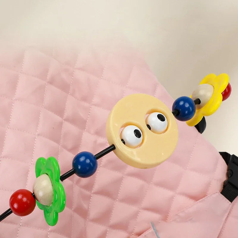 Baby Stroller Toy Arch with Hanging Sensory Toys