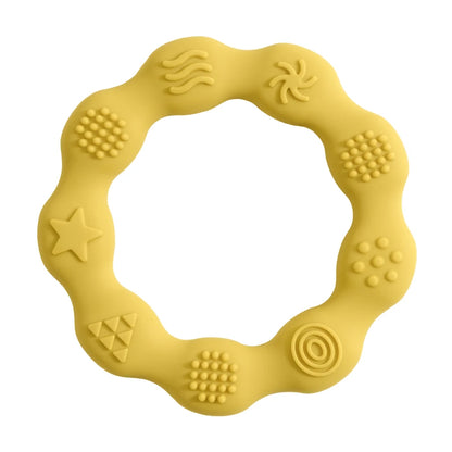 Baby Silicone Teether Toy – Soothing Relief & Healthy Gums