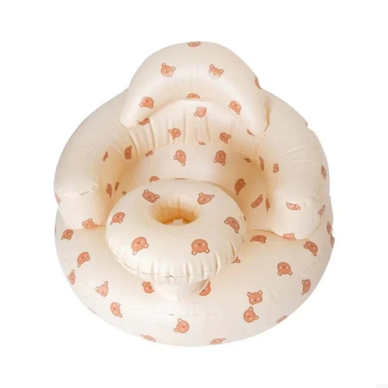 Inflatable Baby Seat for Safe Sitting & Feeding Support