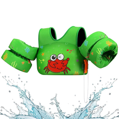 Kids Swim Vest with Arm Floats – Safe Buoyancy for Water