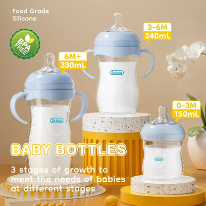 Anti-Choke Baby Bottle – BPA-Free Milk Feeding Solution