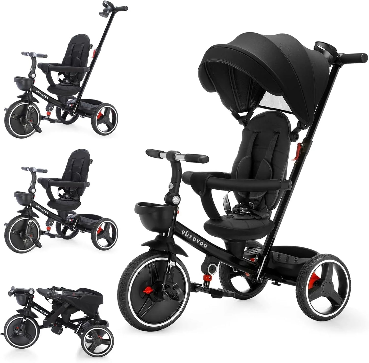 Baby Stroller Tricycle – 5-in-1 Adjustable Ride for Kids