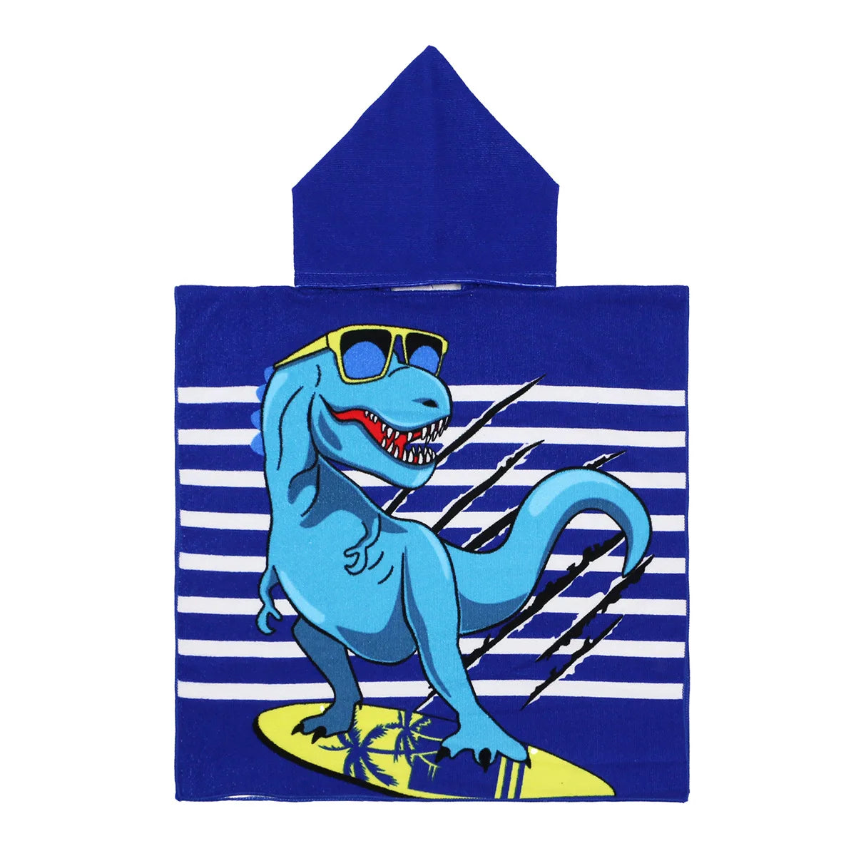 Cartoon Baby Hooded Bath Towel – Soft & Quick-Dry Cloak