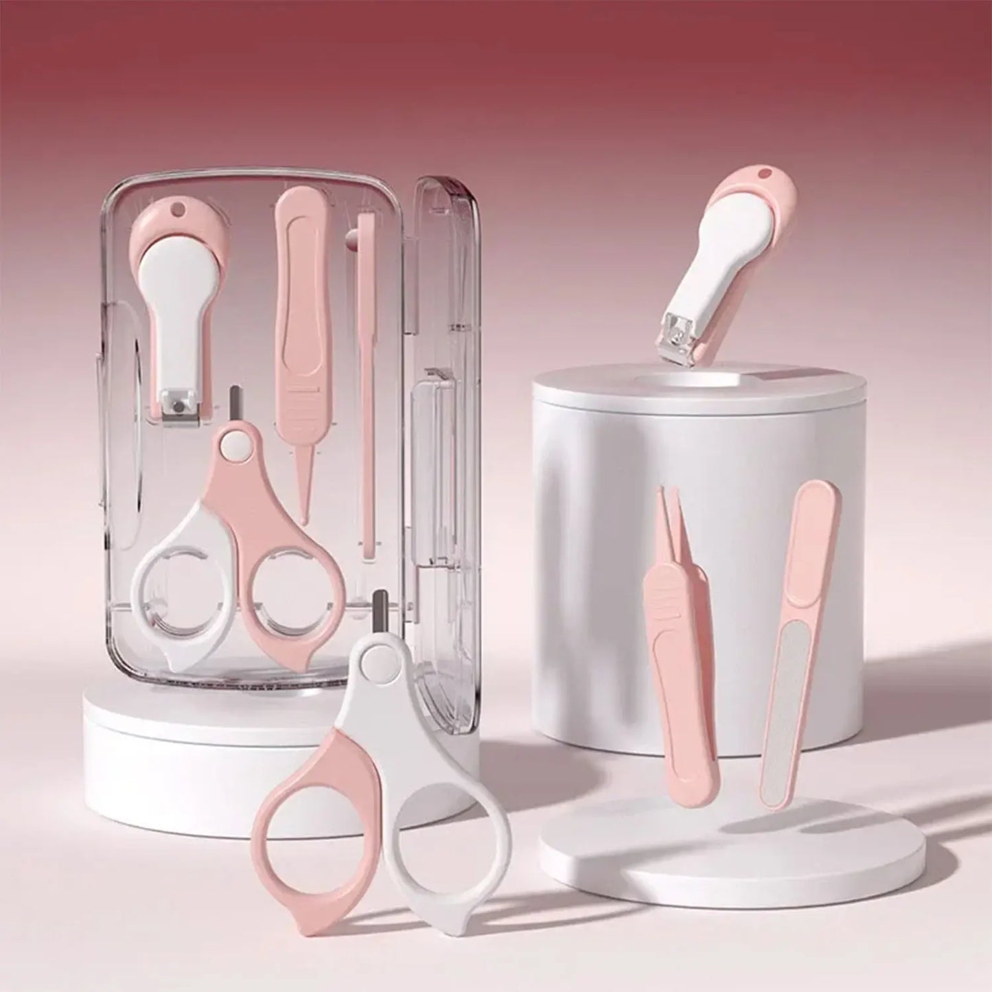 8PCS Baby Grooming Kit – Safe Nail & Health Care Set