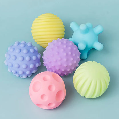Textured Baby Sensory Balls – Soft Tactile Development Set