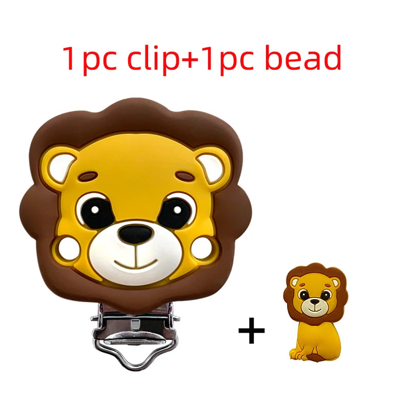 BPA-Free Animal Silicone Teether Set – Safe & Fun Relief