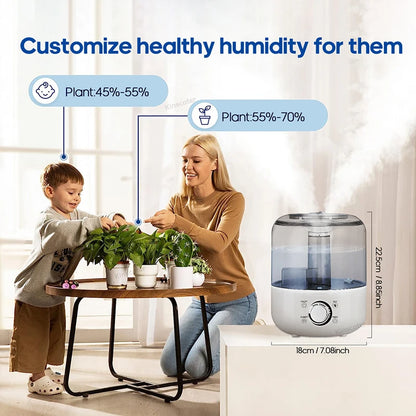 3L Air Humidifier – Large Capacity Ultrasonic Aroma Diffuser