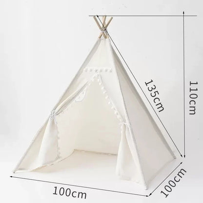 Kids Play Tent Teepee – Foldable Indoor & Outdoor Fun