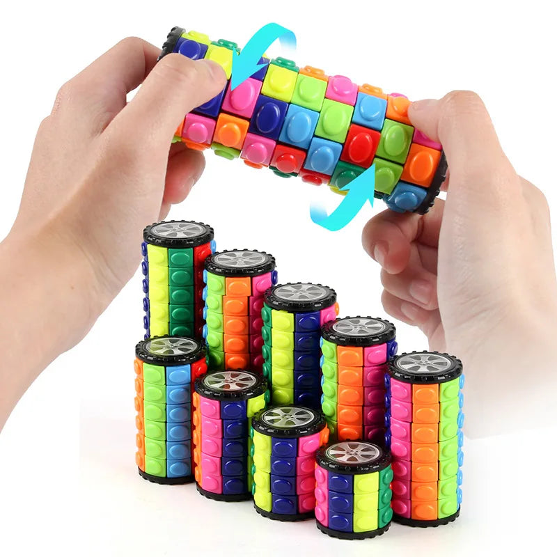 3D Rotating Puzzle Toy for Focus, Learning & Stress Relief