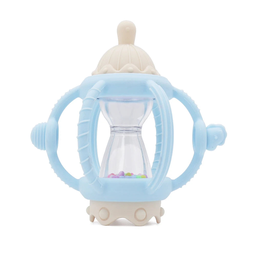 Baby Silicone Teether Ring – BPA-Free Comfort & Fun