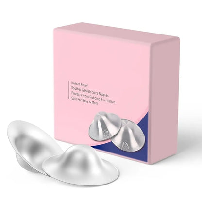 Silver Nipple Shields for Fast Healing & Breastfeeding Comfort
