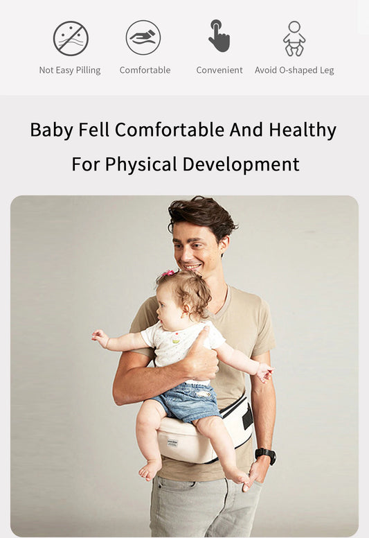 Baby Carrier Waist Stool – Comfortable Hip Seat Carrier