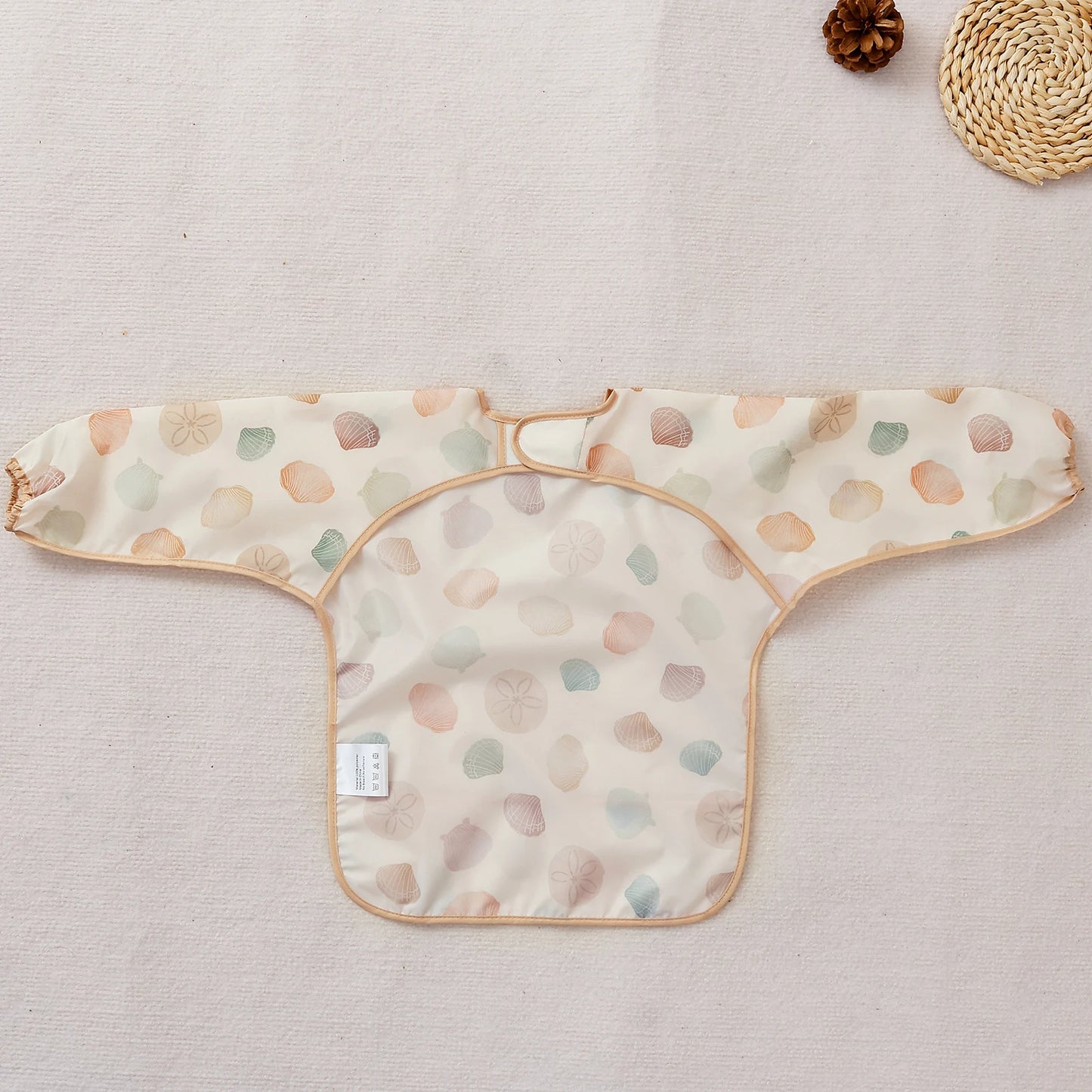 Waterproof Baby Bib with Sleeves – Cute Mess-Free Feeding