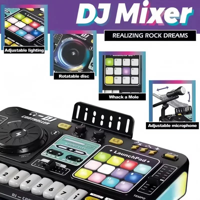 cool toys for 3 year olds music DJ keyboard toy