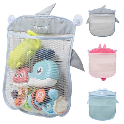 Baby Bath Toy Mesh Bag – Cartoon Storage & Organization