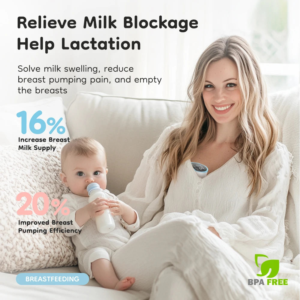 Wearable Electric Breast Pump – Hands-Free & Comfortable