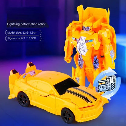 Transformation Robot Toy Car – One-Step Dino Action Hero