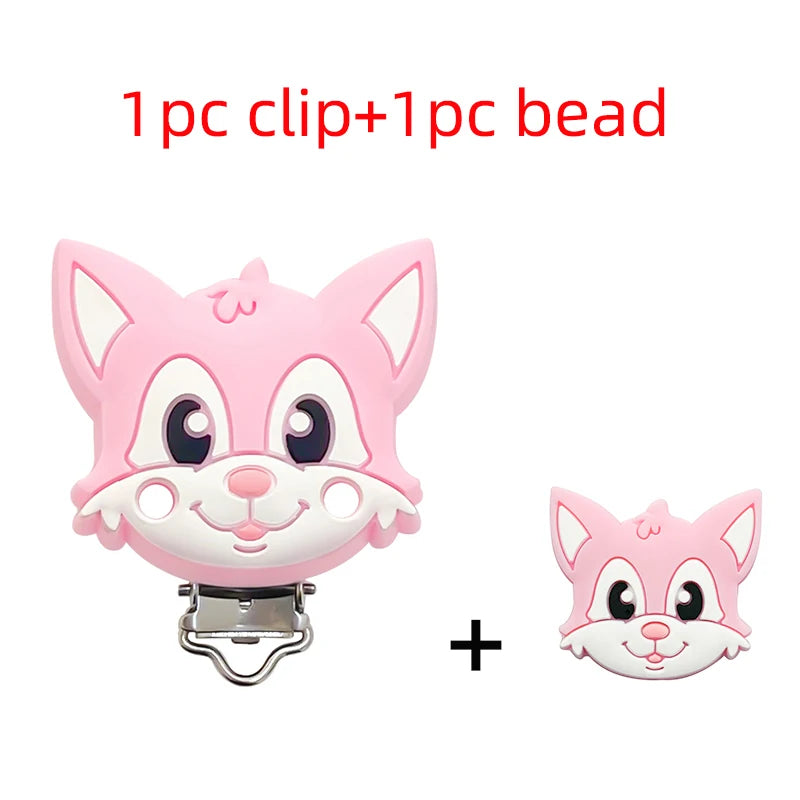 BPA-Free Animal Silicone Teether Set – Safe & Fun Relief