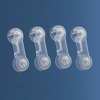 Baby Safety Lock – Transparent Childproof Protection for Cabinet