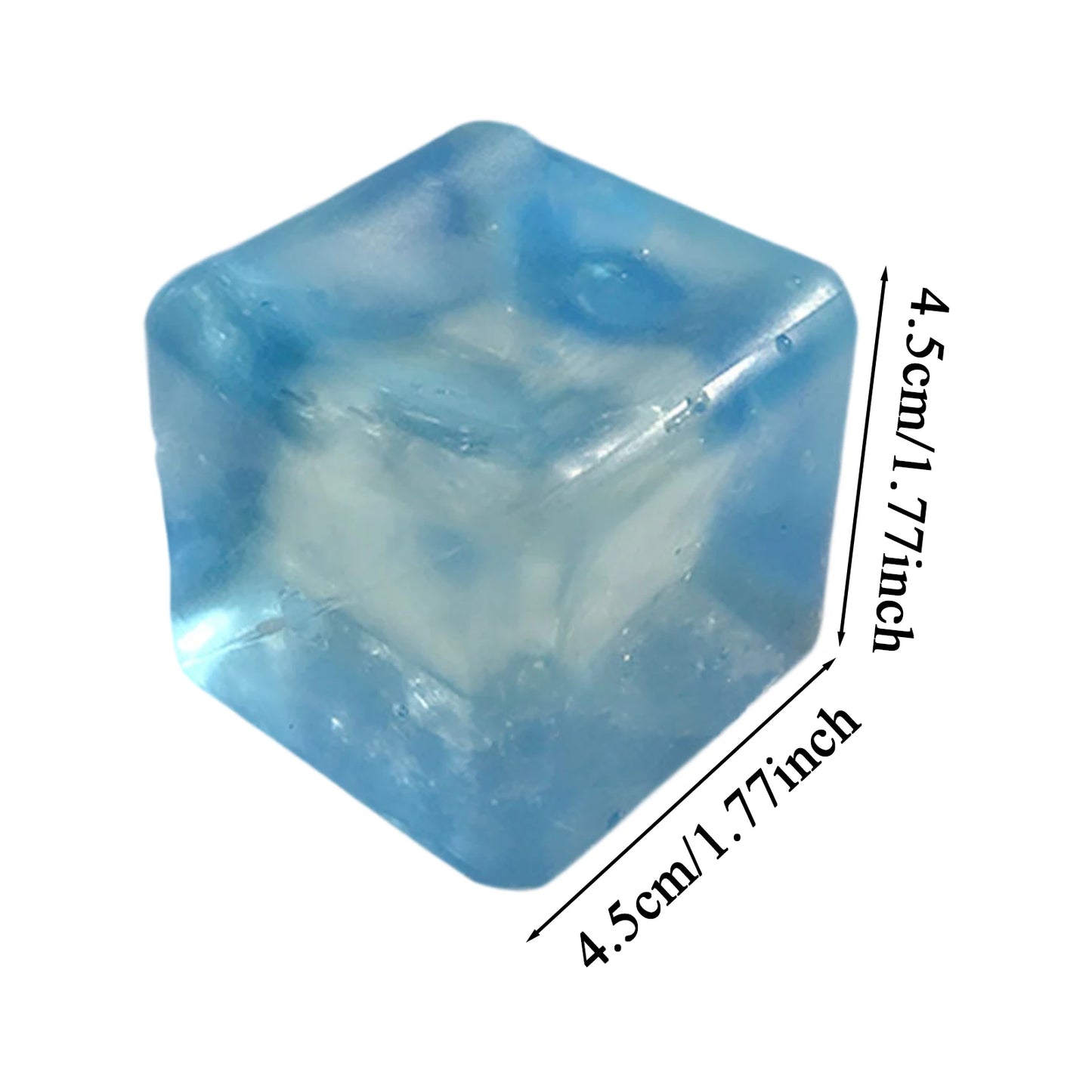 Stress Relief Squeeze Cube – Soft Slow-Rebound Fidget Toy