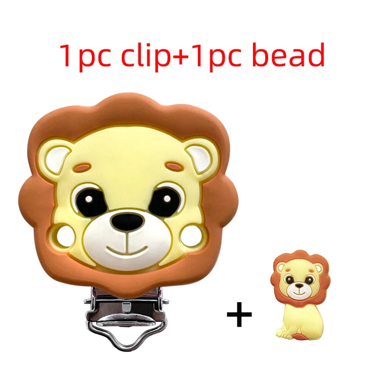 BPA-Free Animal Silicone Teether Set – Safe & Fun Relief