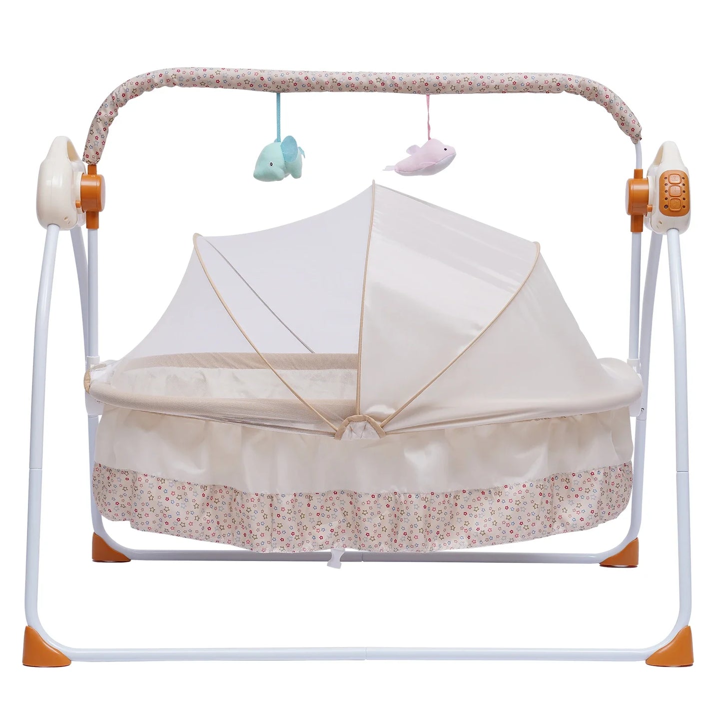 Baby Cradle Swing with Auto Rocking & Music Comfort