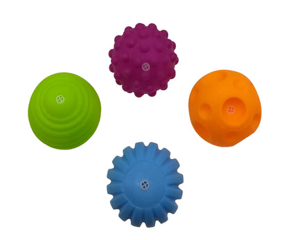 Textured Baby Sensory Balls – Soft Tactile Development Set